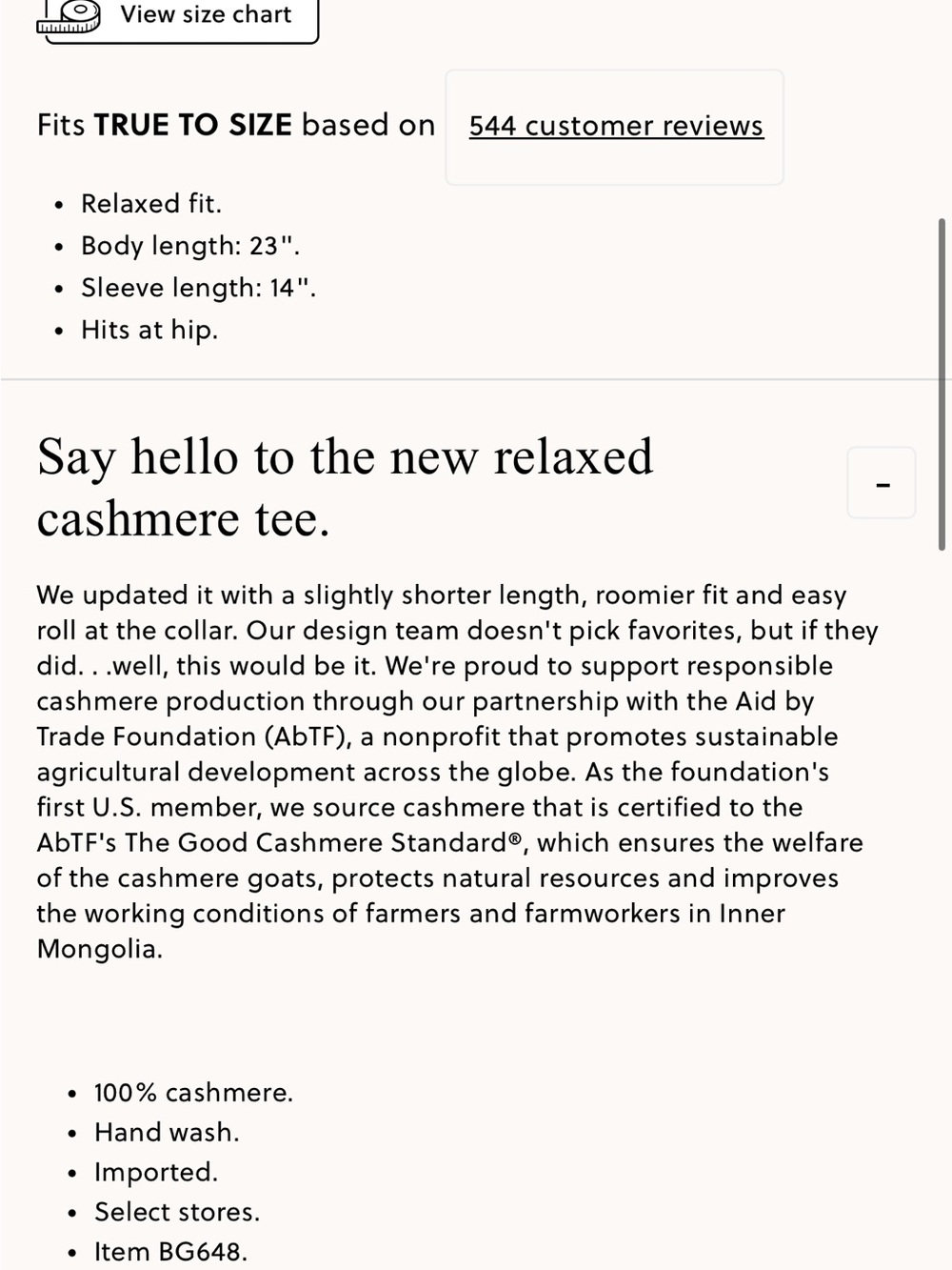 J.Crew Cashmere relaxed T-shirt Lemon Sorbet - Picture 5 of 5